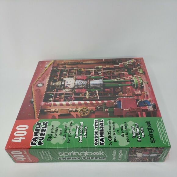 Hallmark Nutcracker Springbok Family Jigsaw Puzzle Workshop Vintage 2001 NEW USA - Picture 8 of 12